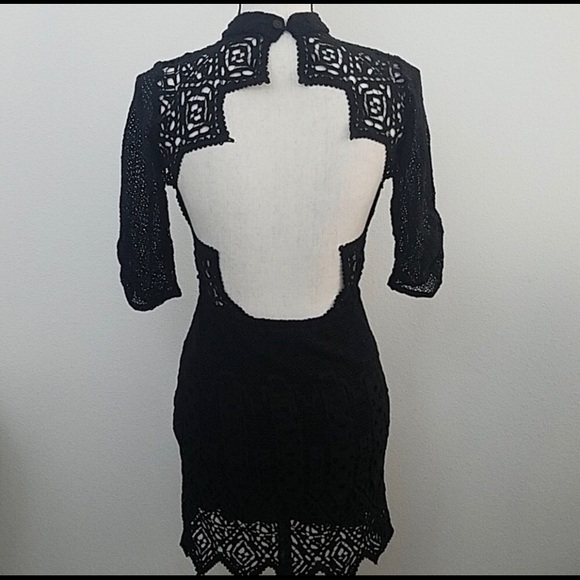 Jen’s Pirate Booty black cutout open back dress - Picture 6 of 7